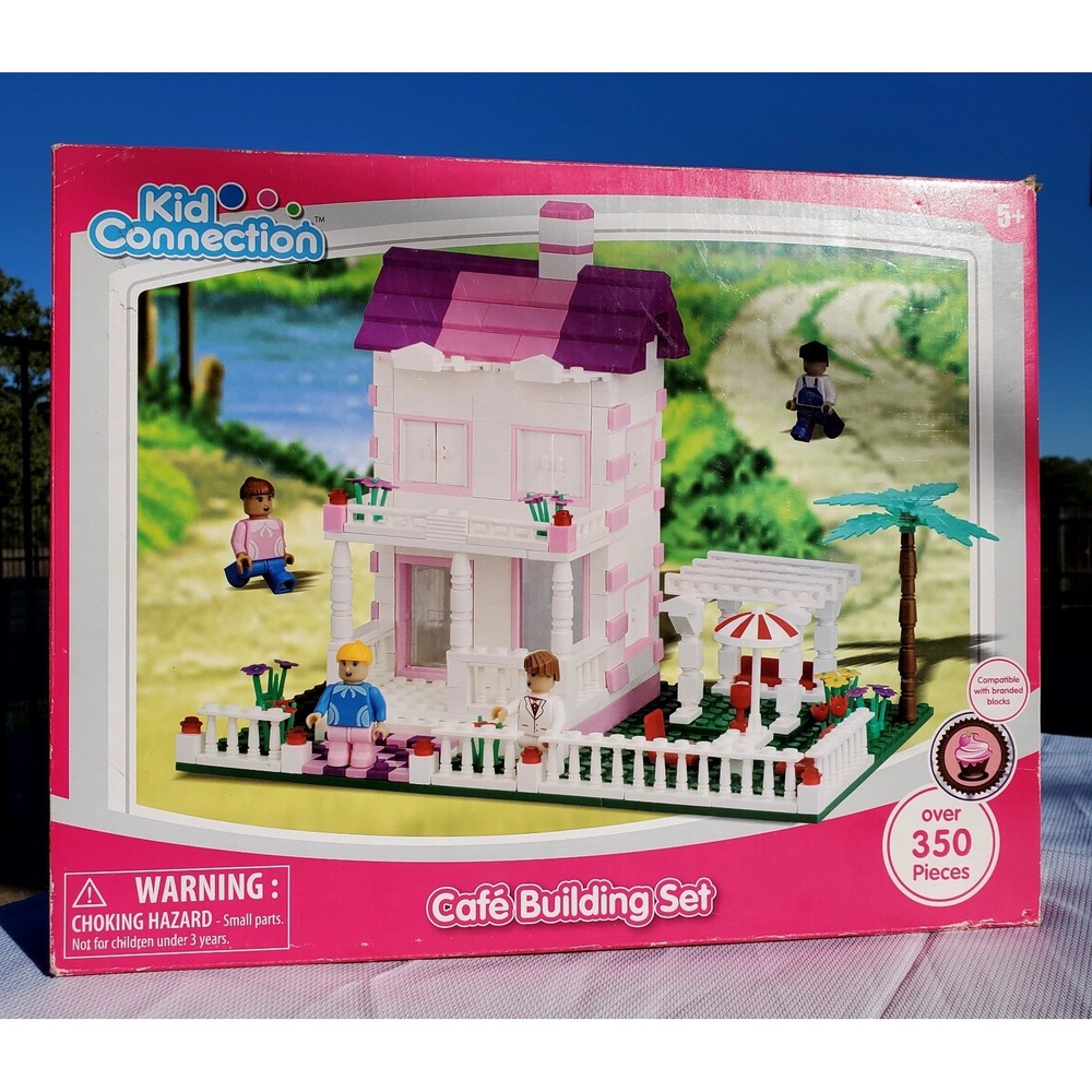 Kid Connection ◇ Café Building Set ◇ Includes 4‎ Figures ◇ Over 350 PCS ◇ FUN!!!